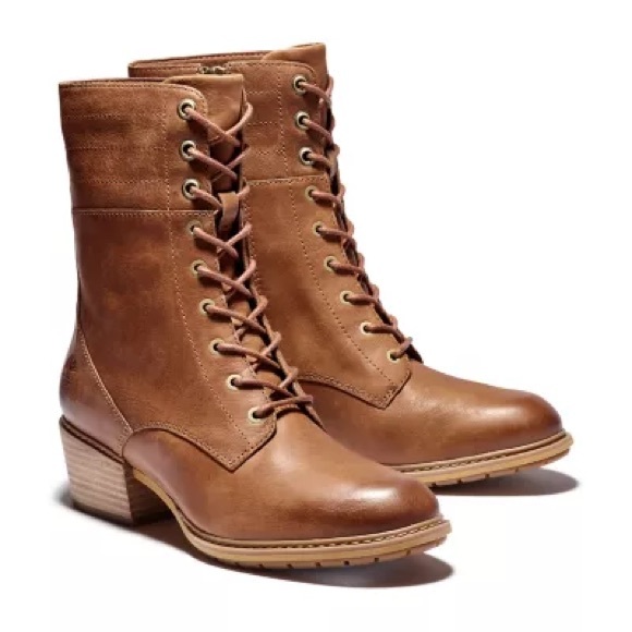 TIMBERLAND WOMEN'S SUTHERLIN BAY LEATHER BOOTS - Picture 7 of 9